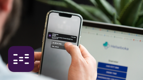 Slik logger du inn med BankID i offentlige tjenester. guide image